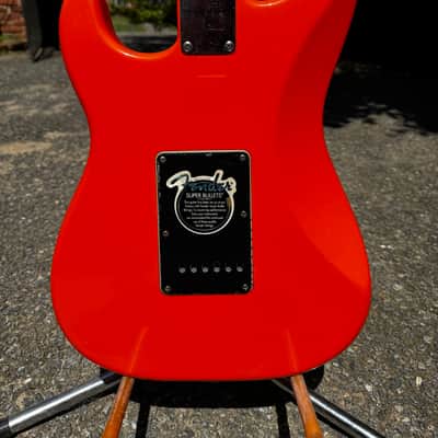 Fender Stratocaster Deluxe 2002 - Capri orange image 8