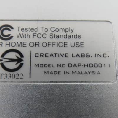 Creative Labs Model# DAP-HD001 image 6