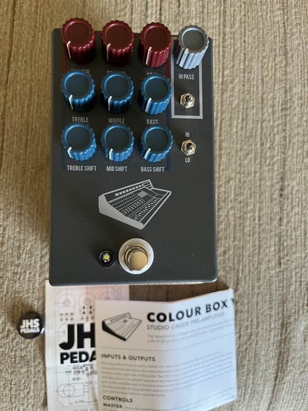 JHS Colour Box V2 Limited Edition 10th Anniversary Preamp Pedal image 1