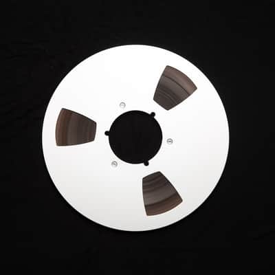 Ampex 10.5" aluminum metal reel, loaded with 1/4" tape image 2