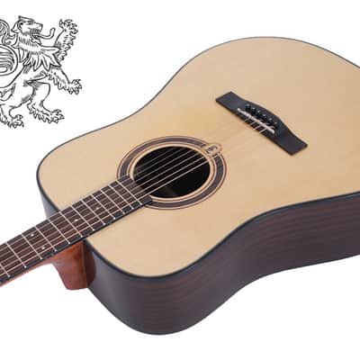 Fenix Baron 200D Dreadnought Solid Stka Spruce Semi Gloss Rosewood image 3