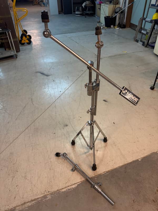 Sonor double stand - 3 cymbal arms + weight image 1