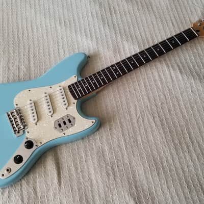 Squier Paranormal Cyclone 2020 - Daphne Blue image 1