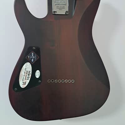 Schecter Omen-8 2012 - Present - Walnut Satin image 4