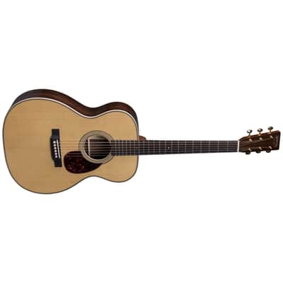 Martin OM-28 Modern Deluxe Acoustic Guitar - Natural image 4