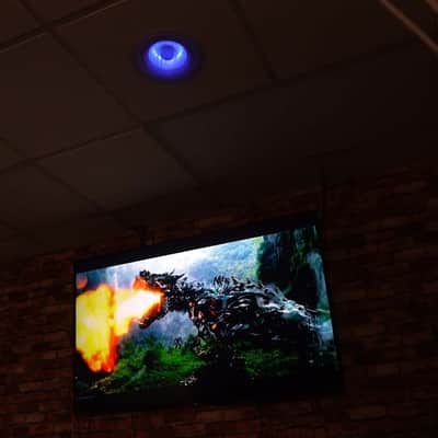 4) Rockville HC65B-LED 6.5" 500 Watt In-Ceiling Home Theater Speakers w/Blue LED image 5