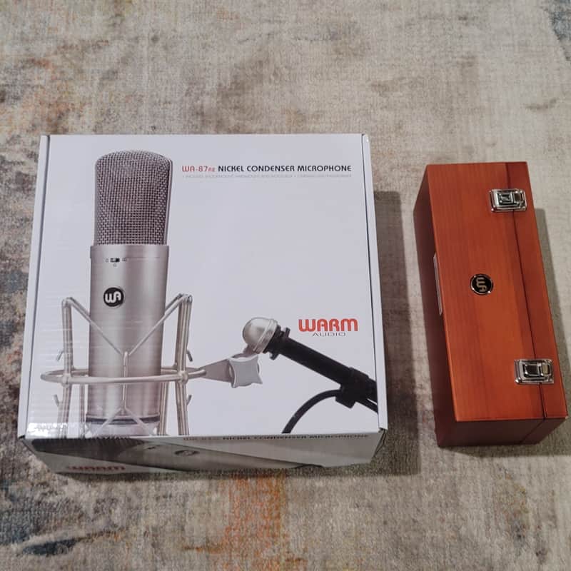 Warm Audio WA-87 R2 Large Diaphragm Multipattern Condenser Microphone 2020 - Present Nickel image 1