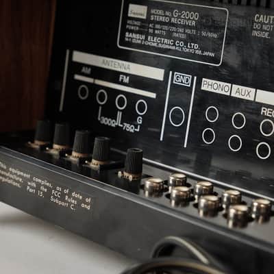 Sansui G-2000 Vintage Receive– Restored – 1 Year Warranty image 17