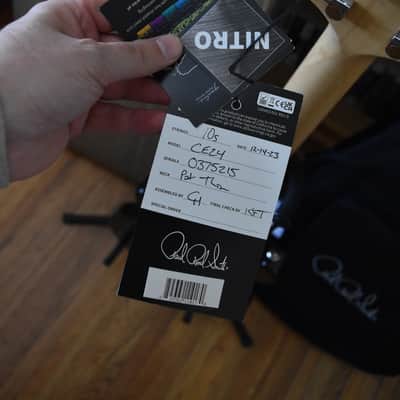 PRS CE-24, 2023, NOS exceptional condition, Factory case and paperwork, USA Paul Reed Smith image 2