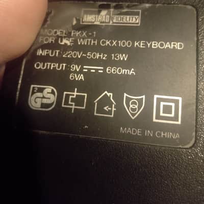 Amstrad Fidelity CKX100 1980s black image 3