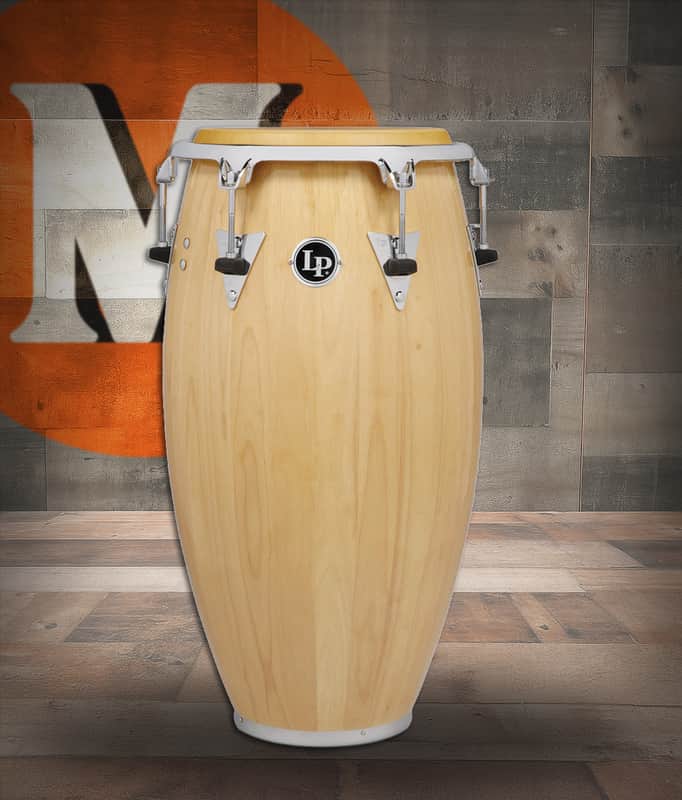 Latin Percussion LP Classic Top Tune 11 3/4" Conga - Oak Natural Cr (LP559T-AWC) image 1