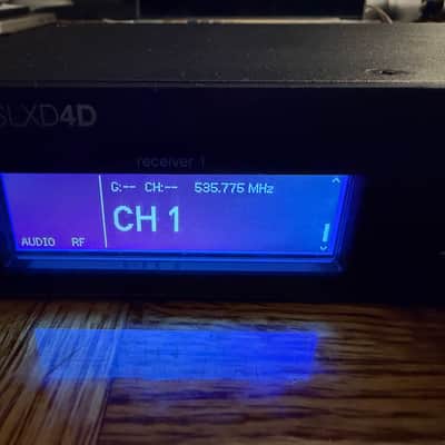 FREE SHIPPING!!! Shure SLXD14D + 6x Transmitters - Digital Dual-Channel Instrument Wireless System (H55 Band) image 8