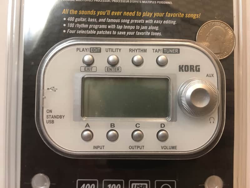 ギター KORG PANDRA mini Korg PANDORA mini - White | Sweetwater