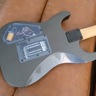 Modified Jackson DXMG Dinky MIJ Metallic Gray w/ Seymour Duncan Pickups & Floyd Rose image 19
