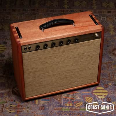 Mint Milkman Sound Custom 20w Creamer "Mahogany & gold" w/ Jupiter Alnico Speaker image 4