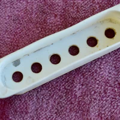 Vintage 1963 - 1964 Fender Stratocaster Pickup Cover Set - Pre-CBS Strat Covers - 1950's 1960's image 11