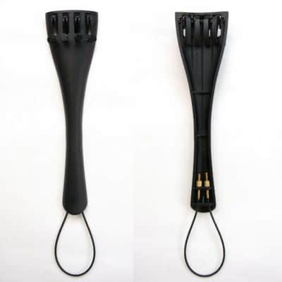 High Quality Carbon Fiber Cello Tailpiece Steel Tailgut German Design 4/4-7/8 image 1