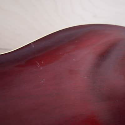 Yamaha SA-2100 Semi-Hollow Body MIJ 1984 Burgundy Vintage Made in Japan w/ Bag image 18
