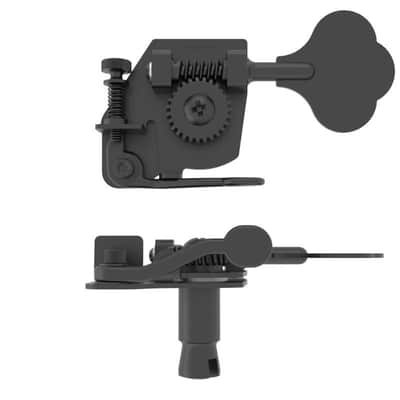 Hipshot BT7 Bass Extender D-Tuner Key Black for MIM Fender image 1