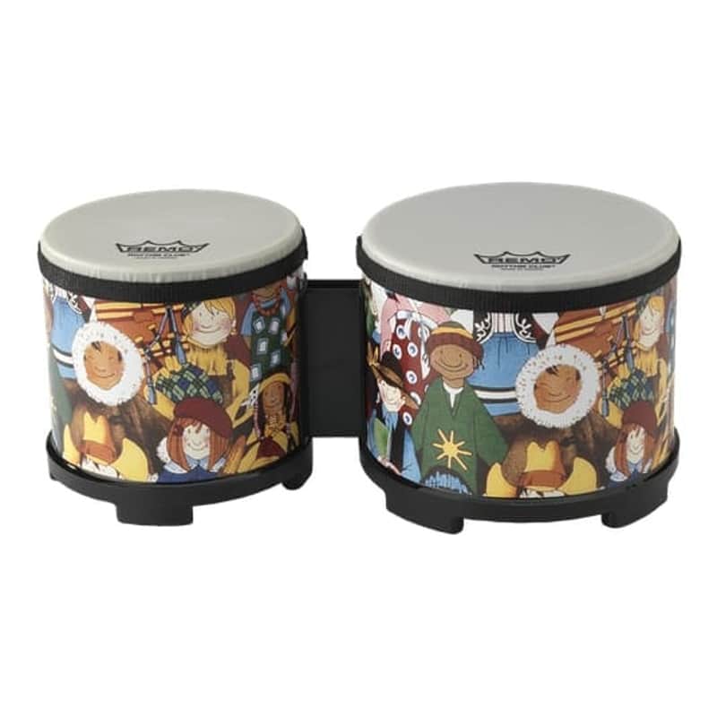 Remo - RH-5600-00- - **Remo Asia**, Rhythm Club, Bongos, 5"/6" Diameters, Rhythm Kids Graphics image 1