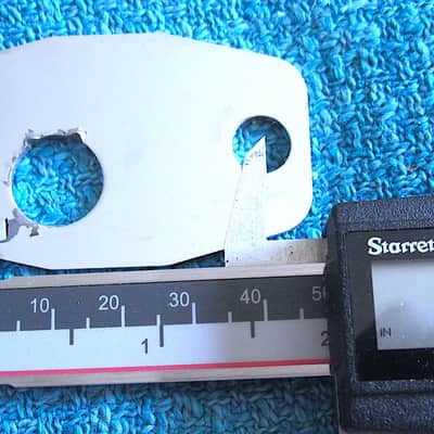 Ludwig Bass Drum Leg Spur Mounting Bracket Backing Plate - Vintage image 4