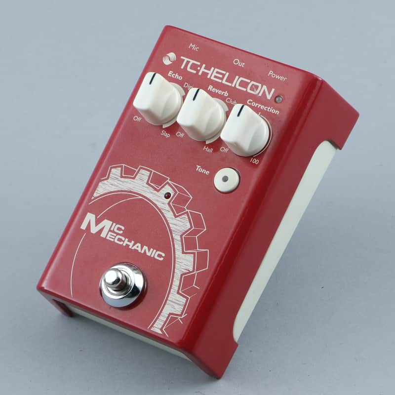 TC Helicon Mic Mechanic 2 Vocal Effects Pedal P-30607 image 1