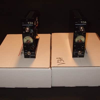 PAIR AudioScape Engineering Co. V3A 500 Series Leveling Amplifier Module 2021 - Black imagen 4