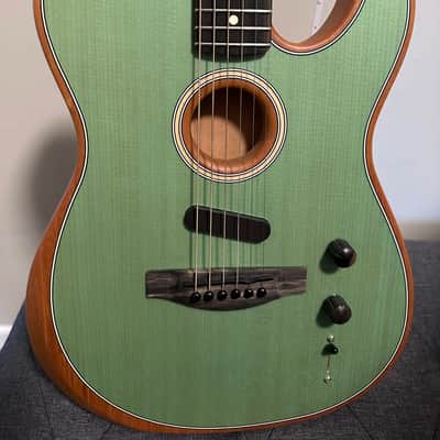 Fender Acoustasonic Player Telecaster 2020 - Seafoam Green image 1