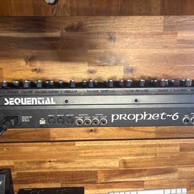 Sequential Prophet-6 Desktop 6-Voice Polyphonic Synthesizer 2018 - 2020 - Black with Wood Sides image 6