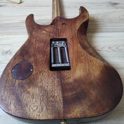 Handmade Superstrat – Original Floyd Rose, Ebony Board, Stainless Frets, Seymour Duncan image 4