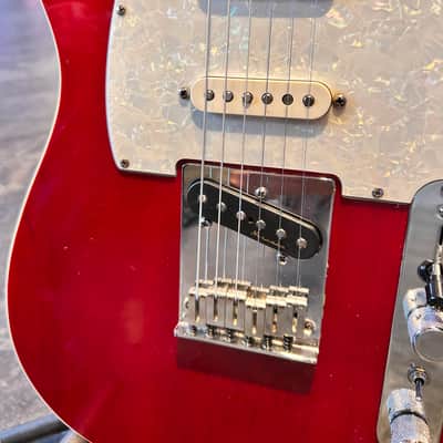 Fender American Deluxe Nashville Telecaster 1998 - Red image 5