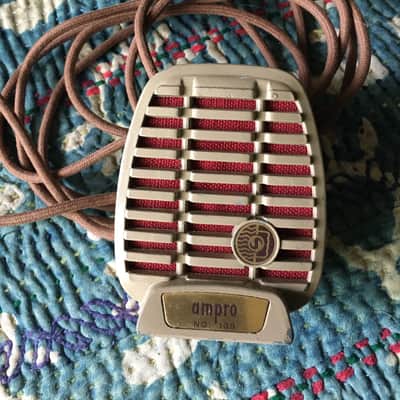 Vintage Shure mic with crystal element image 1