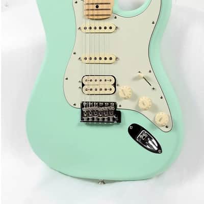 Fender American Performer Stratocaster HSS Maple Fingerboard Electric Guitar - Satin Seafoam Green image 3