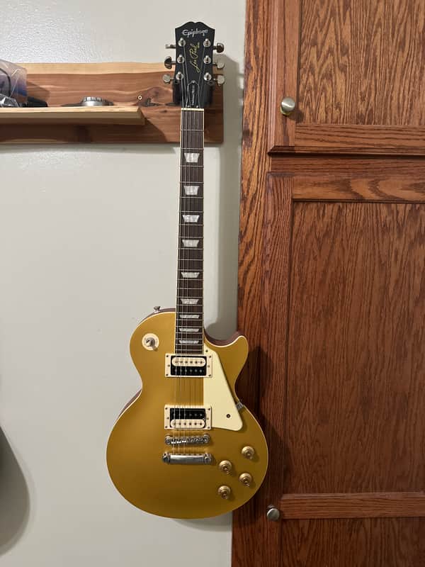 Epiphone Les Paul Traditional Pro IV 2019 - Present - Worn Metallic Gold image 1