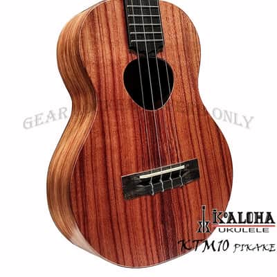 KoAloha KTM-10 Pikake all solid hawaiian low g string handmade ukulele tenor ukulele image 2