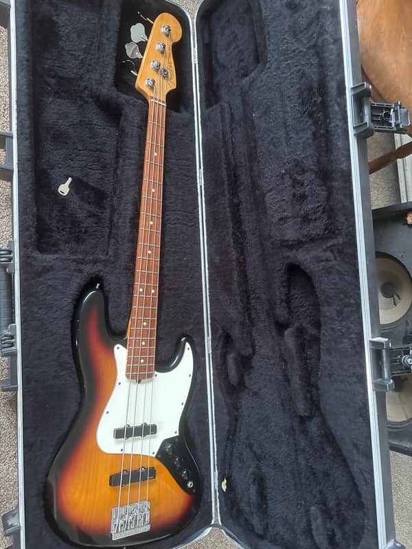 USA Fender Standard Jazz Bass with Rosewood Fretboard 1991 - 2008 - Natural image 1