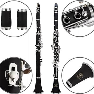 NEW B-Flat Student Clarinet – Beginner-Friendly Bb Clarinet with Case & Accessories image 2