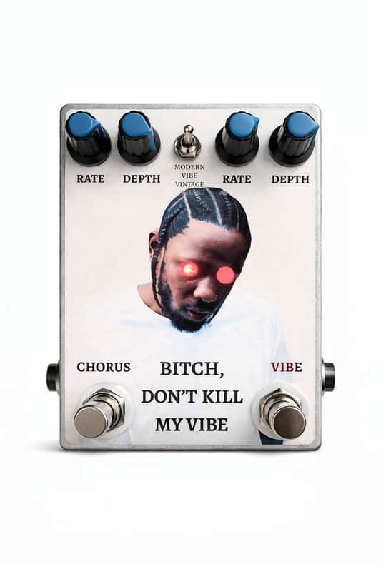 CELEBRITY PEDALS Don’t Kill My Vibe (Univibe Style Vibrato and Chorus) image 1