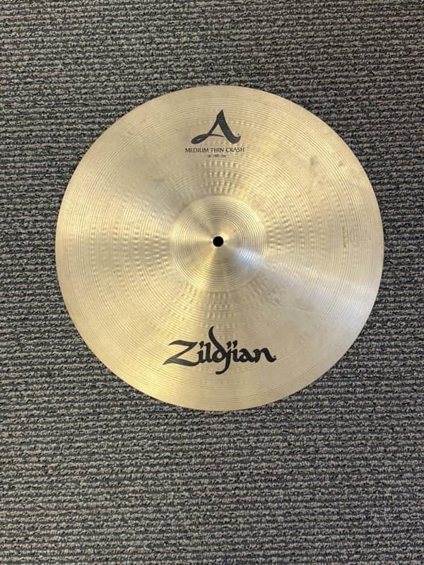 Used Zildjian Avedis 16" Medium Thin Crash Cymbal image 1