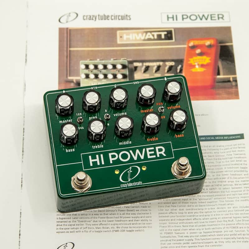 Crazy Tube Circuits Hi Power | Reverb