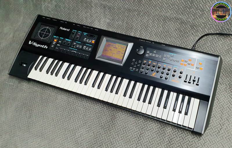 Roland V-Synth 61-Key Digital Synthesizer 2003 - 2007 - Black image 1