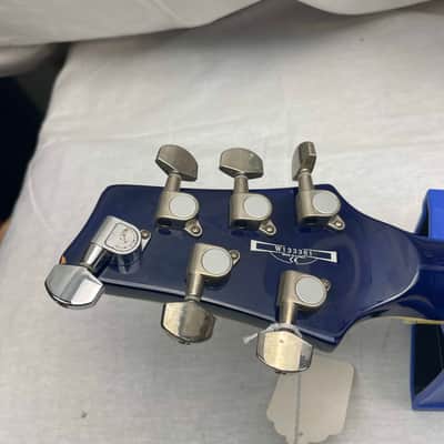 Ibanez SZ Series SZ520QM SZ520 Electric Guitar 2003 BBL Bright Blue image 16