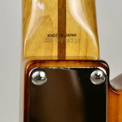 Fender Japan TL52-65 CCB '52 Reissue Telecaster MIJ 1993-94 Charcoal Burst FujiGen image 17