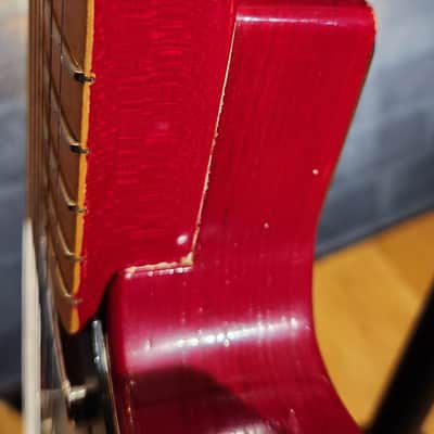 Fender American Telecaster Medallion Partscaster Trans Red Custom Shop Pick Ups image 16