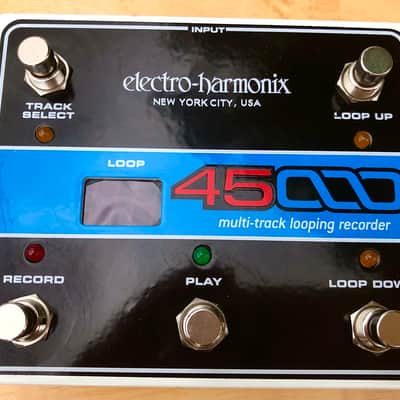 Electro-Harmonix 45000 Stereo Multi-Track Looper with Foot Controller 2013 - Present - Silver / Black image 6