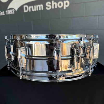 Vintage 60's Ludwig Supraphonic 5.5x14 Snare Drum (Rm 4) image 3
