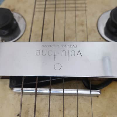 Vintage 1930s Volu-Tone Lap Steel Mother of Pearl Lap Steel Guitar White Sparkle MOP Pearl Valco Will Need New Tuner Buttons & Minor EZ Project TLC Magnatone Supertone Aloha image 11