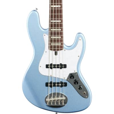 Lakland Skyline 55-60 Custom Laurel Fretboard Bass Guitar, Lake Placid Blue image 1