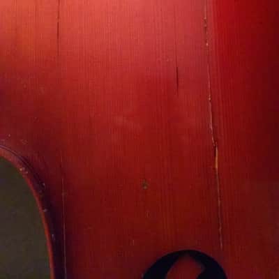 Erich Pfretzschner Upright Bass, 3/4 892L w/Stand and Padded Carry Case image 9