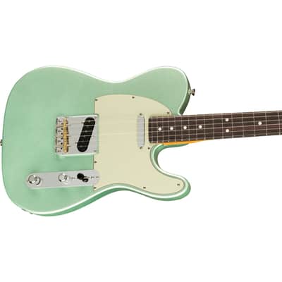 Fender American Professional II Telecaster Guitar - Mystic Surf Green image 4